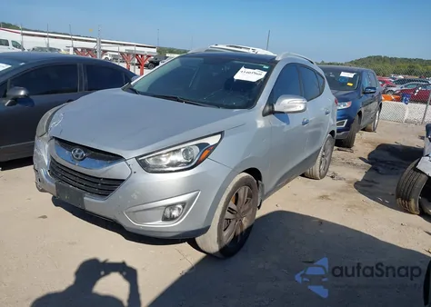 2014 Hyundai Tucson Limited from USA, damaged, VIN KM8JU3AG1EU856540